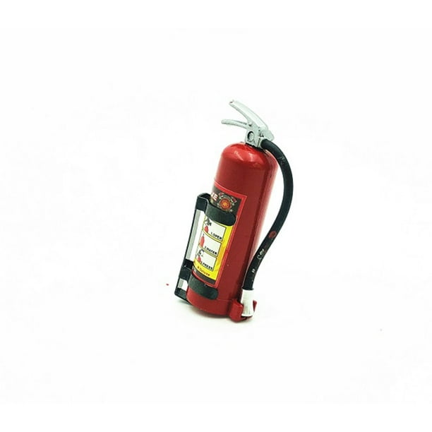 Hardware RC 1/10 FIRE EXTINGUISHER Powder Scale Garage Accessories W/ Holder
